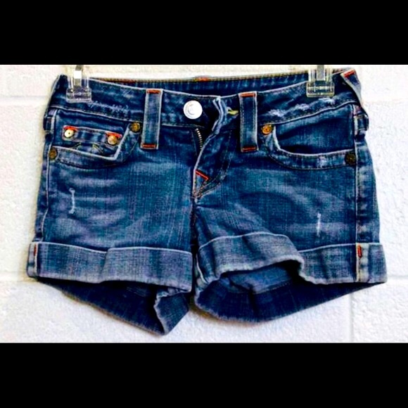 True Religion Allie Cuffed Denim 